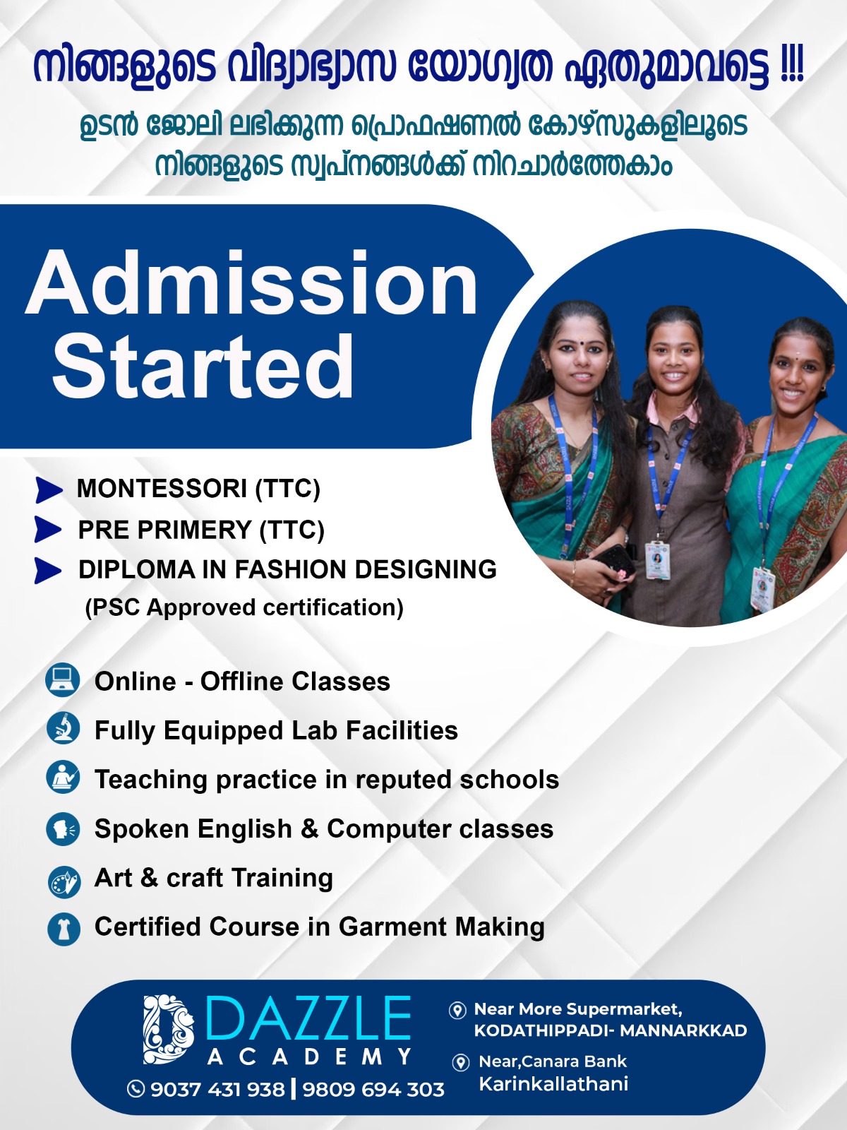 Dazzle Montessori academy Mannarkkad